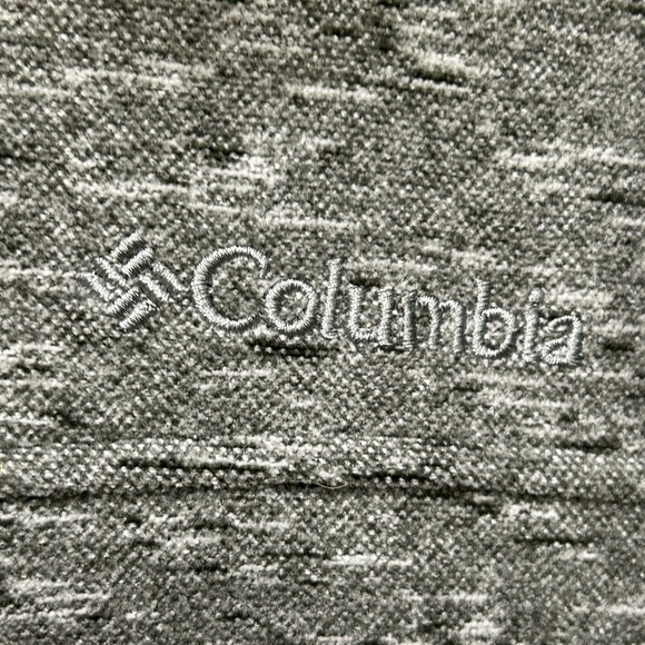 Columbia Jacket Men's Heathered  Green  Full Zip  Sweater Size L - Picture 4 of 7